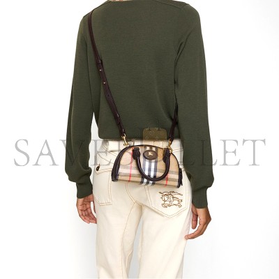 BURBERRY MINI HIGHLANDS BOWLING BAG 81152811 (19.5*12*9cm)